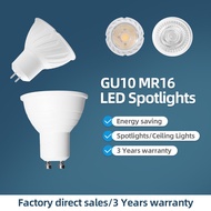 LED Spotlight 5W 6W 7W LED Light Lamp GU10 MR16 LED Bulb Plastic Aluminum Lighting