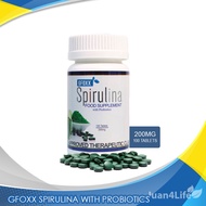 Original GFoxx Spirulina with Probiotics 100 Tablets