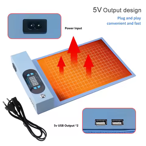 LF-918E LCD Screen Separator Blue Screen Splitter Heating Stage Separator Pad For iPhone iPad 14inch