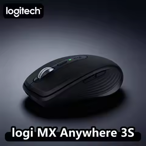 Logitech MX Anywhere 3S Wireless Mouse, 8000 DPI Darkfield, MagSpeed, 10m, Windows/iPad (Multi style