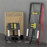 Telescoping Ladder Extension Telescopic Collapsible - 8.5 FT Rv Telescope Foldable Extendable Tall C