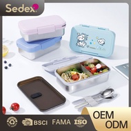 Lunch box 304 Stainless Steel lunch Box Microwaveable lunch Box Heated lunch Box Student Insulated l