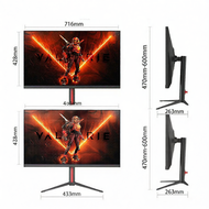 [China Plug Adapter Needed] Gaming Adjustable 4K Monitor 32 inches