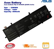 (ส่งฟรี ประกัน 1 ปี) Asus แบตเตอรี่ Asus ZenBook Flip 13 UX362FA Q326FA Series C31N1816 ของแท้