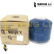 HYUNDAI MATRIX SANTA FE "P" ORIGINAL/GENUINE OIL FILTER-26300 35505