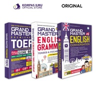 TERLARIS Buku Grand Master Premiere TOEFL TOEIC ITP iBT CBT PBT Standar ETS - Grammar - Conversation