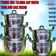 PERIUK CAP BUAYA 34cm-45cm   ALUMINIUM POT/ PERIUK BUAYA THAILAND/ ALUMINIUM RICE POT/ PERIUK ALUMIN