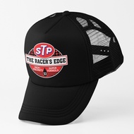 STP Motor Oil Trucker Cap Snapback Adjustable Strap Topi HHIH