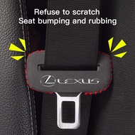 Car Logo Seat Safety Belt Buckle Cover Interior Accessories For Lexus F Sport IS250 RX350 ES350 Ct20