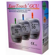 TERLENGKAP Easy Touch GCU 3 in1 / alat tes gula darah,kolestrol n asam