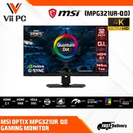 MSI Optix MPG321UR-QD Gaming Monitor-32" 3840 x 2160 (UHD) 144HZ 1ms IPS Display Port HDMI G-sync Compatible