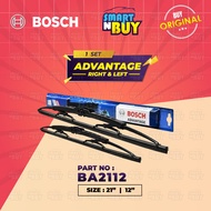 Bosch Clear Advantage Wiper Original Set Front Windshield Cleaner Wiper Viva 1.3 And All 2007 - 2014