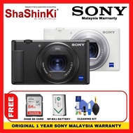 Sony ZV-1 Digital Camera (Free Sandisk Ultra 64GB Memory Card + NP-BX1 Battery + Cleaning Kit) (Sony Malaysia)