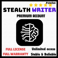 Stealth Writer AI Premium Plan - Humanize AI Text and Bypass Detectors