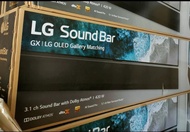 LG GX 全新行 超薄 Wireless Soundbar 無線 subwoofer 環繞後置 speaker 支持 Dolby ATMOS 全景聲 eARC spk8 tv 4K HDR 可配 O