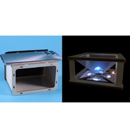 Combo Máy Chiếu Phim 3D Hologram Hộp chiếu Video 3D Bộ Dụng Cụ Làm Hộp Kính Chiếu Hologram 3D Đồ Chơ