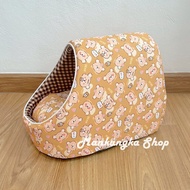 (size M ทรงอุโมงค์) เบาะนอน แบบโดม เบาะนอนแมว ที่นอนแมว ที่นอนสุนัข/หมา ที่นอนสัตว์เลี้ยง ถอดซักได้