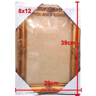 Clearance Stock-Various size frame-Gold frame-8x12