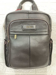 Kickers Genuine Leather Men Women Bag Backpack 78080 27cm9cm33cm