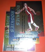 Jason Terry 1999-00 Topps Finest  #115 RC + #116 #123