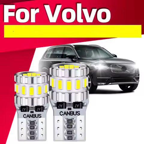 2x For Volvo C30 C70 S40 S60 S70 S80 V50 V70 XC70 XC60 XC90 LED Clearance Light Parking Lamp Bulbs W