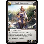 Grand Archive TCG - Steady Sharpshooter (U)(Foil) - Abyssal Heaven