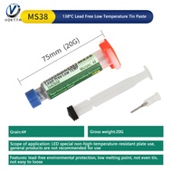 VOKTTA Tin Solder Paste 138℃ 217°℃ Melting Point No-Clean Welding Soldering Tin for Electronics PCB