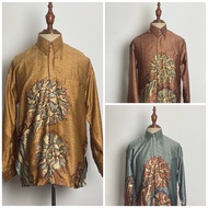 kemeja batik satin indonesia baju batik
