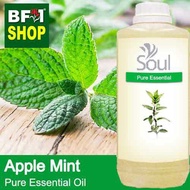 Pure Essential Oil (EO) - Mint - Apple Mint ( Mentha Suaveolens ) Essential Oil - 1L
