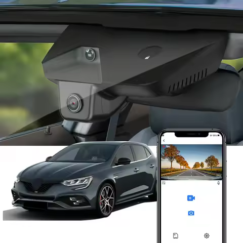 Car Cam for Renault Megane RS 2021-2023 facelifted, FITCAMX 4K UHD Vehicle Camera G-sensor WIFI APP 