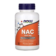 [READY STOCK] Now Foods, NAC, 600mg, 100 or 250 Veg Capsules