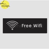 SIGN BOARD FREE WIFI | SIGN FREE WIFI | SIGN AGE FREE WIFI