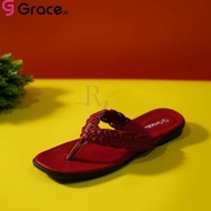 GRACE [MERLIN 101] Women's Flat Sandals, Braided Flip-flops, Ethnic Woven Flip-flops for Girls {END.