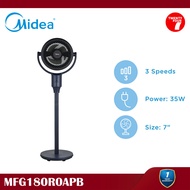 MIDEA 7 Inch 3 Blades With 3 Speed Levels & Remote Control Circulation Fan - MFG180R0APB