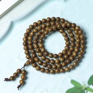 【海南天然沉香】6mm108顆多圈佛珠手串女生手鏈紅木掛件手串吊墜