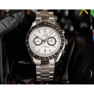 Omega Speedmaster series is equipped with an imported fully automatic mechanical movement and a black ceramic bezel with a 42mm business casual fashion men's watch