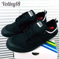 [Volley18]男26cm 澳洲品牌Volley帆布鞋(黑/白)