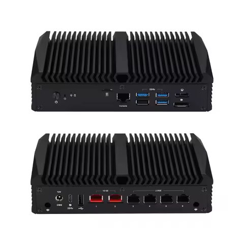 Q10900H6 2 x Marvell AQC113 10 Gigabit LAN,4 x 226-V 2.5 Gigabit LAN Qotom 10Gbase-T Mini PC