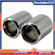【BM】Stainless Steel Exhaust Pipe Tail Pipe Muffler for Mazda 6 Cx-5 Mazda 3 2012-2018,2Pcs/Set,Auto Accessories,Car Styling