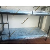 beds double deck with 2pcs uratex foam set ( 36Wx55Hx79L standard single size )