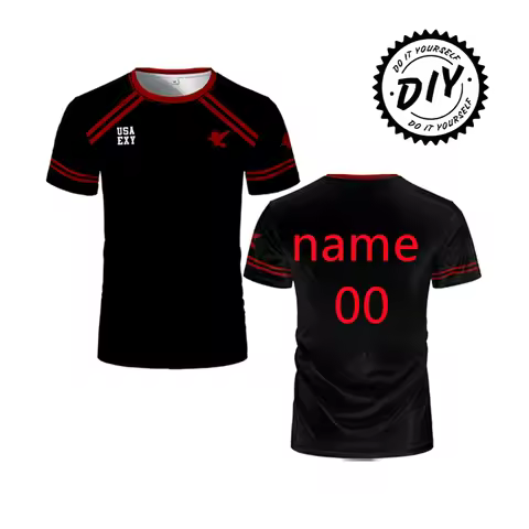 2025 New Custom Name The Foxhole Court Edgar Allan Ravens Jersey Cosplay Riko Moriyama 3D Tshirt All