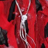 Electric Witch Prop Hanging Red Clothe Ghost Haunted House Halloween Decoration