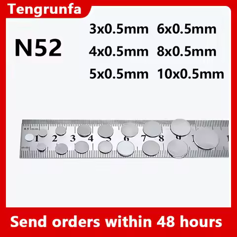 Round Micro Magnets 2x0.6 3x0.5 4x0.5 5x0.5 6x0.5 8x0.5 10x0.5 mm refrigerator magnet 3*0.5 4*0.5 5*