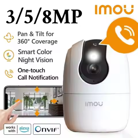 Imou Ranger 2C PRO 3/5/8MP 2/3/4K Wifi Indoor One-Touch Calll Human/Pet Detection Full-Color Night V