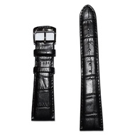 Citizen Genuine Men's Dress Black Leather 22mm Width Band Strap for Watch Model AO9000-06B