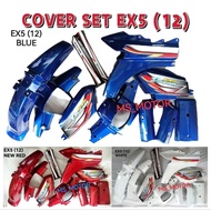EX5 / EX5 DREAM BODY COVER SET SIAP STICKER + TANK COVERSET STRIPE MODEL (12) BLUE WHITE NEW RED BIR