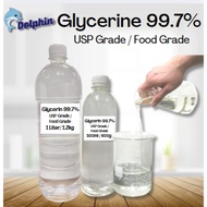 Glycerine 99.7% Food Grade / Vegetable Glycerine / Glycerol 丙三醇 - 甘油 (500ml / 1000ml) (Ready stock)