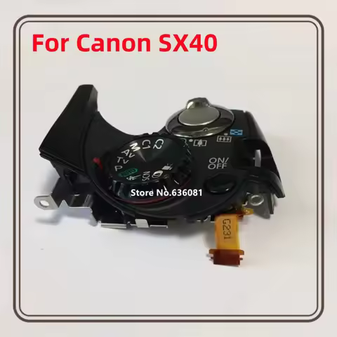Repair Parts Top Cover Zoom Release Button Mode Dial CM1-7144-000 For Canon Powershot SX40 HS