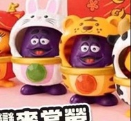 ［現貨］全新 台版 麥當勞 12生肖擺件 （狗、虎、兔）