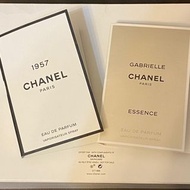 Chanel 香水版2支 Gabrielle &amp; Chanel 1957